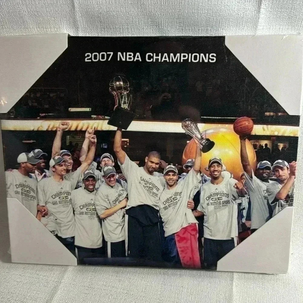 NBA 2007 Champions‎ San Antonio Spurs 8 x10 Frame promo